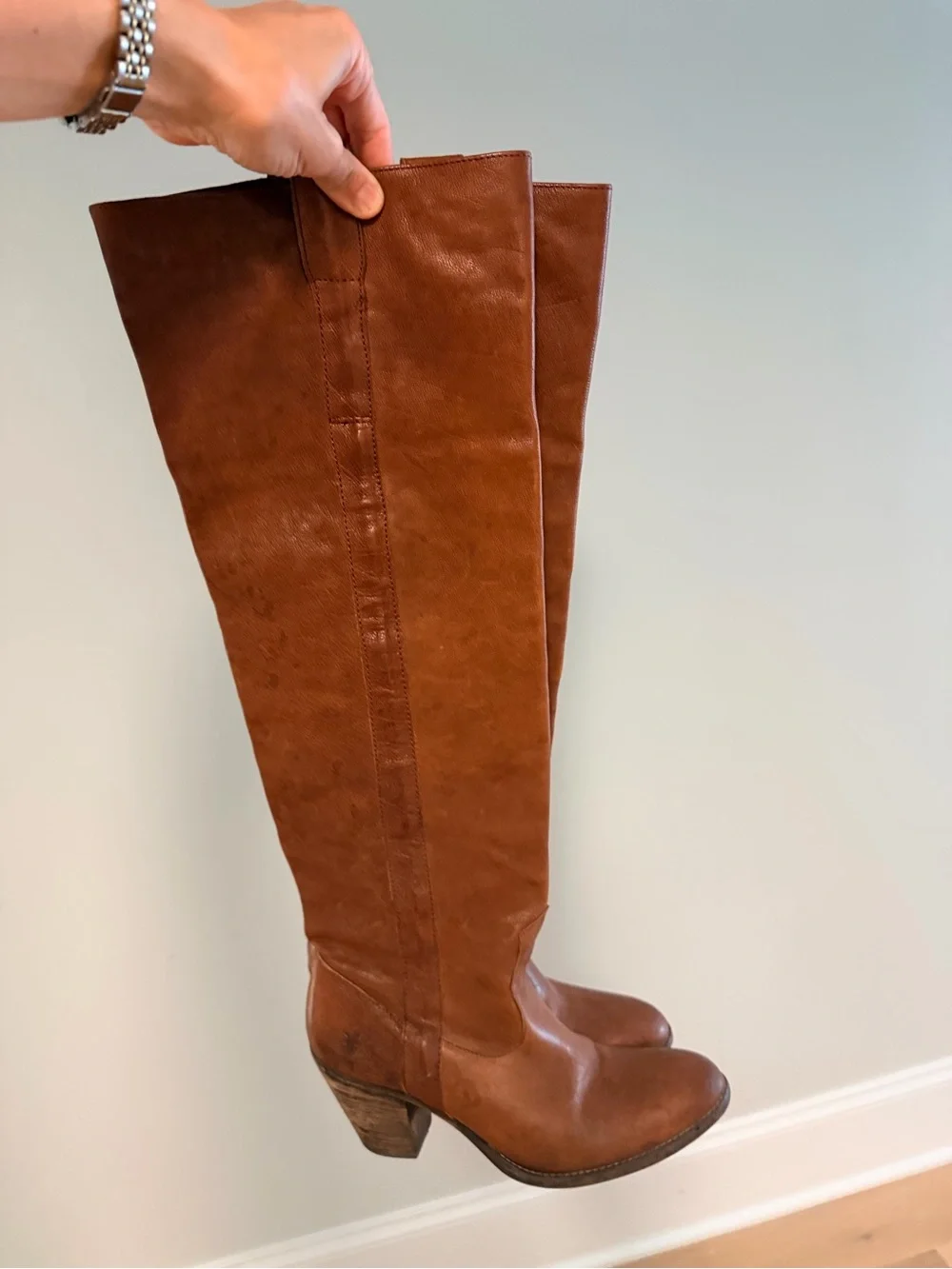 Frye Taylor Leather Over The Knee Women's Boots